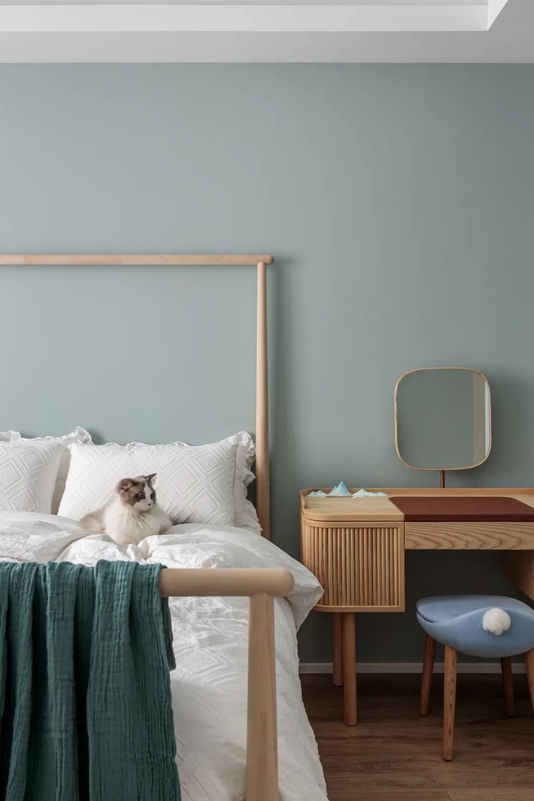 还为猫咪留了一间"房"!