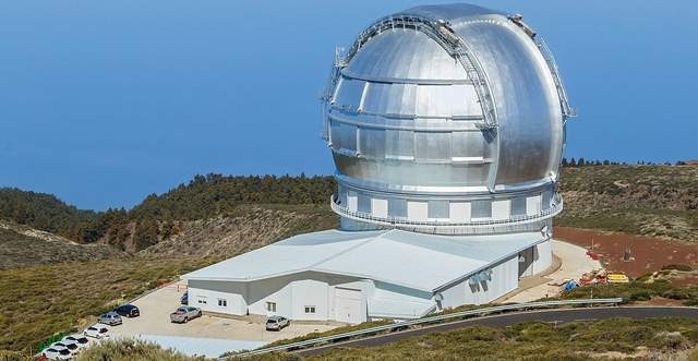 加那利大型望远镜图片