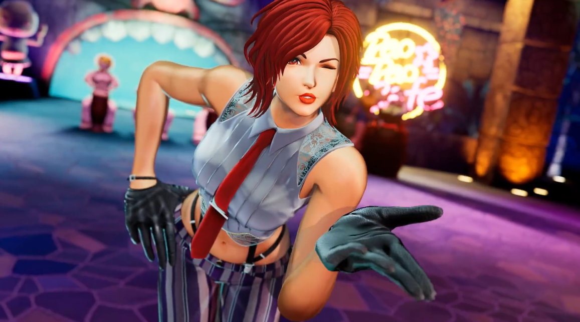 《拳皇15》公开了「温妮莎」角色宣传片……