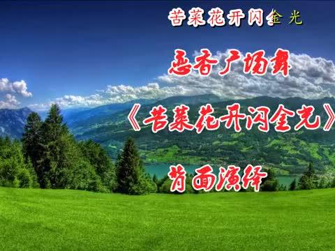 苦菜花花开闪金光曲谱_苦菜花开闪金光简谱
