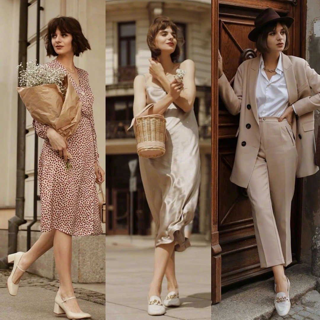 法式穿搭博主look,优雅随性的法式穿搭参考合集|合集|时髦|优雅_新浪