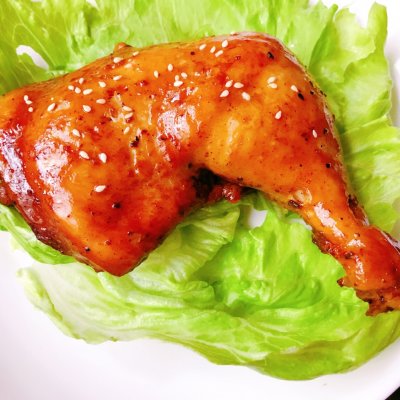 只需两步黑椒鸡腿