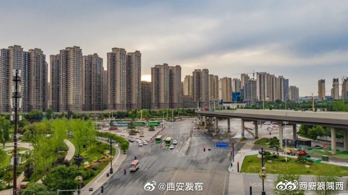 西安南三环曲江桥,变身!