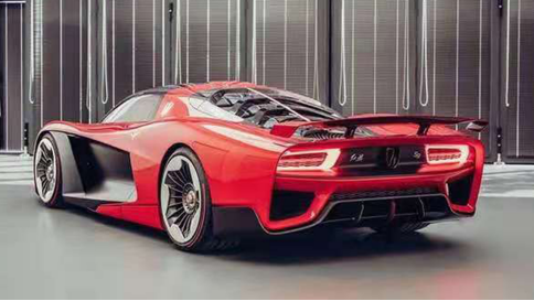 将全球限量99台红旗s9最新官图发布