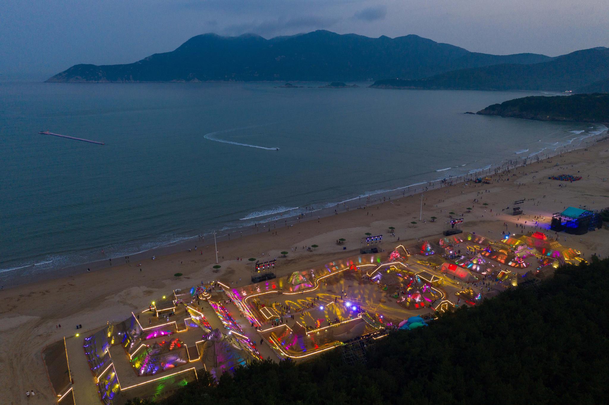 第二十二届中国舟山国际沙雕节正式开幕|沙雕|南沙景区|朱家尖_新浪