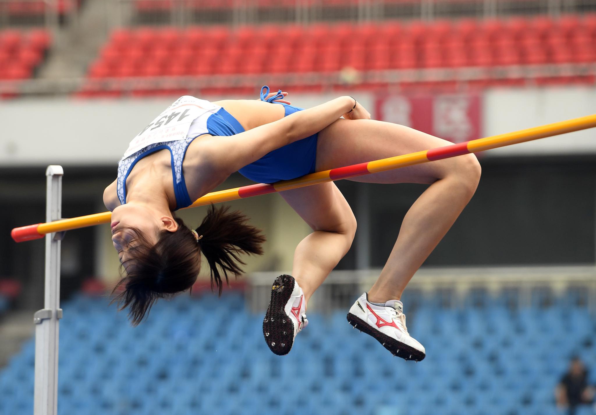 田径全国锦标赛女子跳高决赛赛况