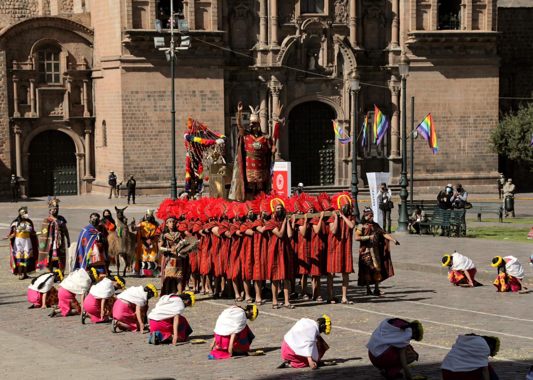 秘鲁庆祝传统节日太阳节