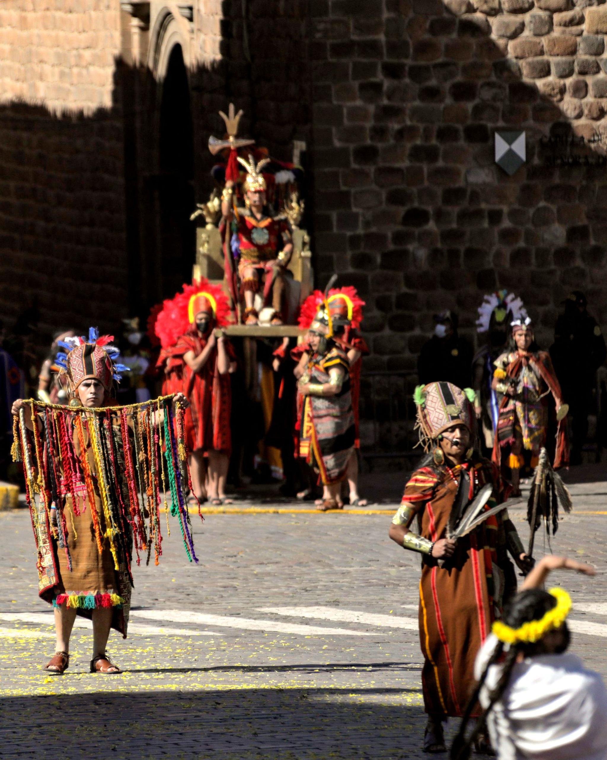 秘鲁庆祝传统节日太阳节