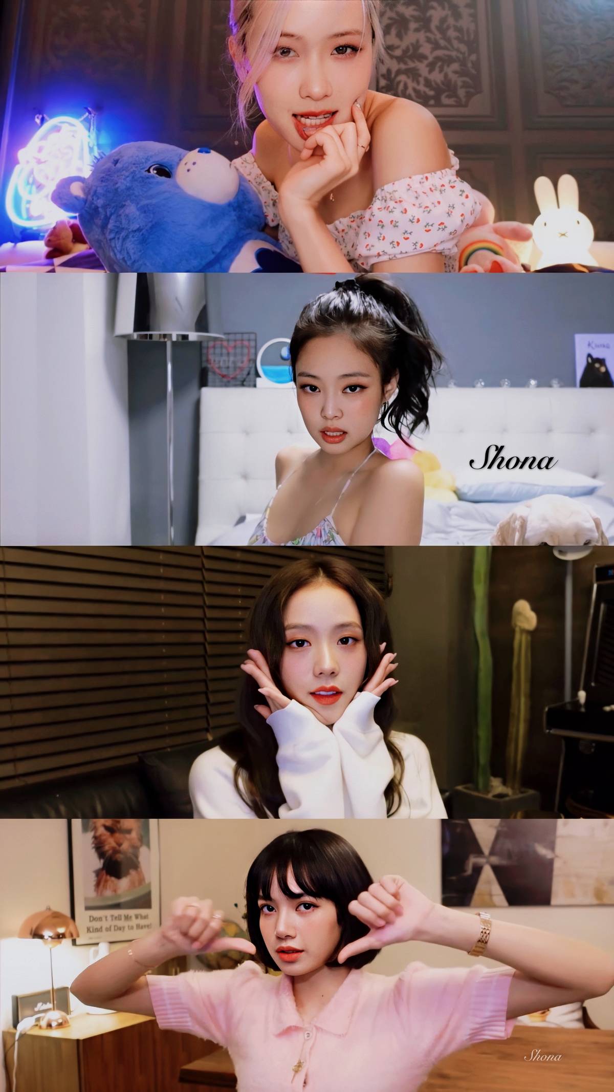 不过作为一个韩国团体,这一个组合里面唯一的泰国籍成员lisa便获得了