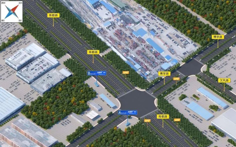 3号线圃田西站营岗站今天迎客