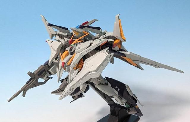 机动战士高达搭载大白鹅飞行装备的柯西高达模型