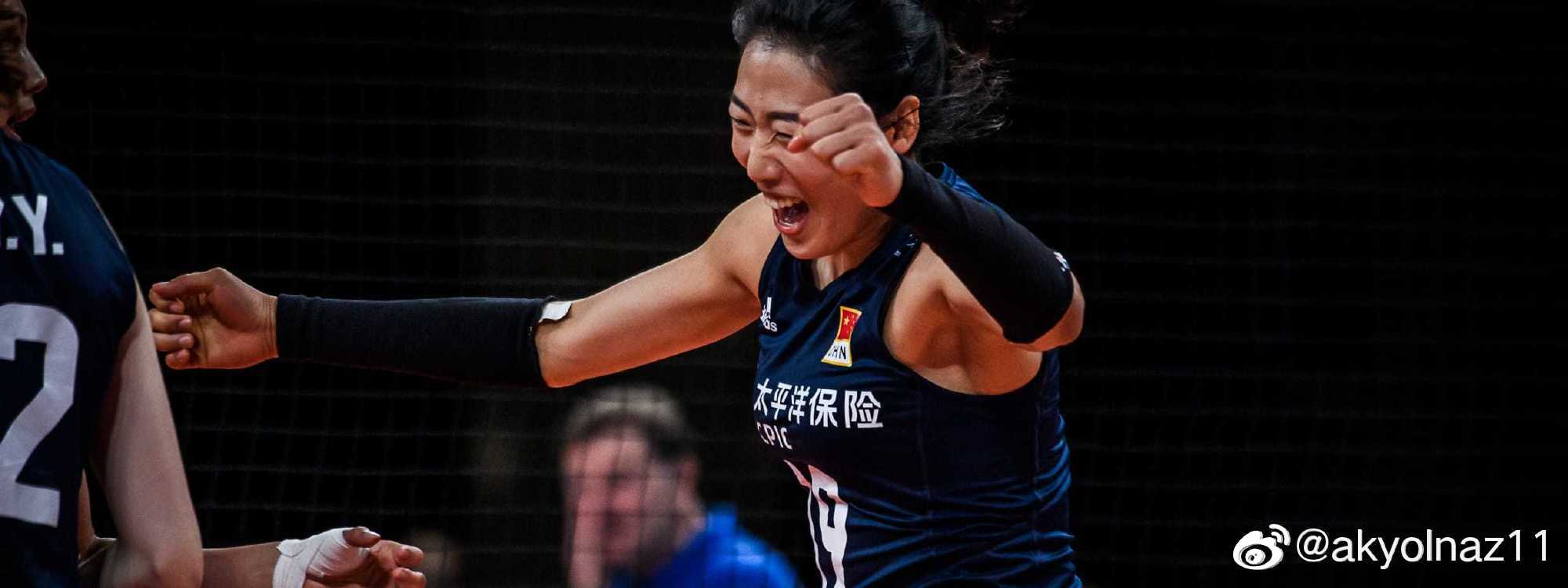 本次2021年世界女排联赛vnl刘晏含的比赛数据