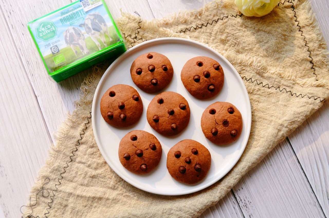 花好月圆,巧克力夹心曲奇,健康好吃