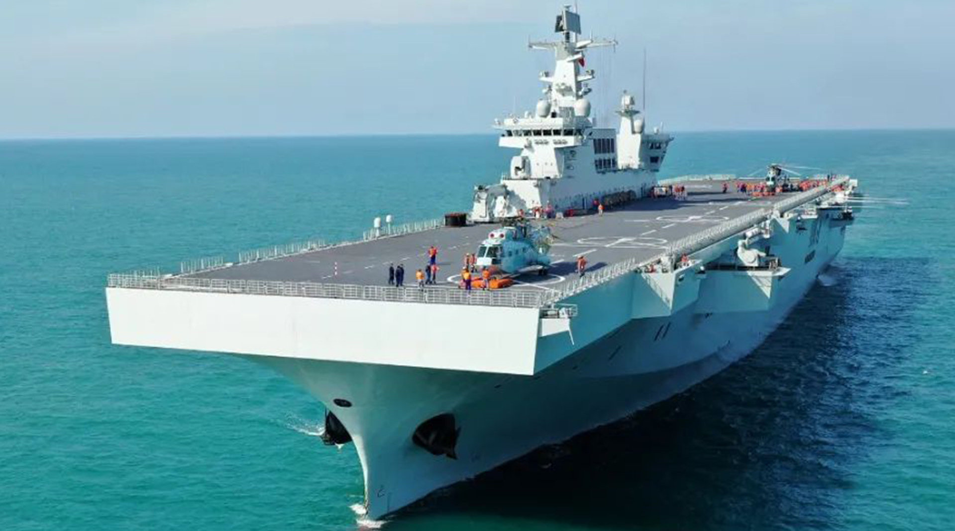 完爆黄蜂级海南舰不小心暴露实力了欧洲奉劝美国不要惹事