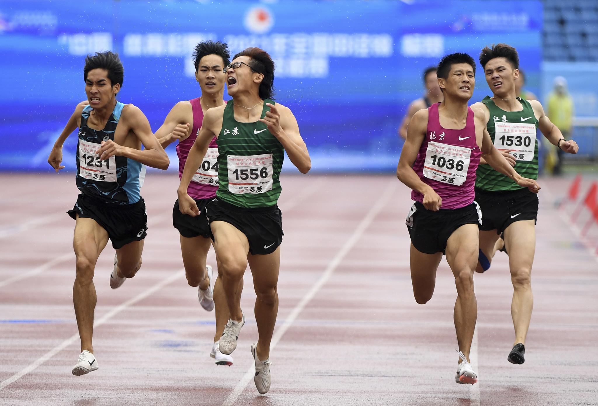 田径——全国锦标赛:男子800米决赛赛况