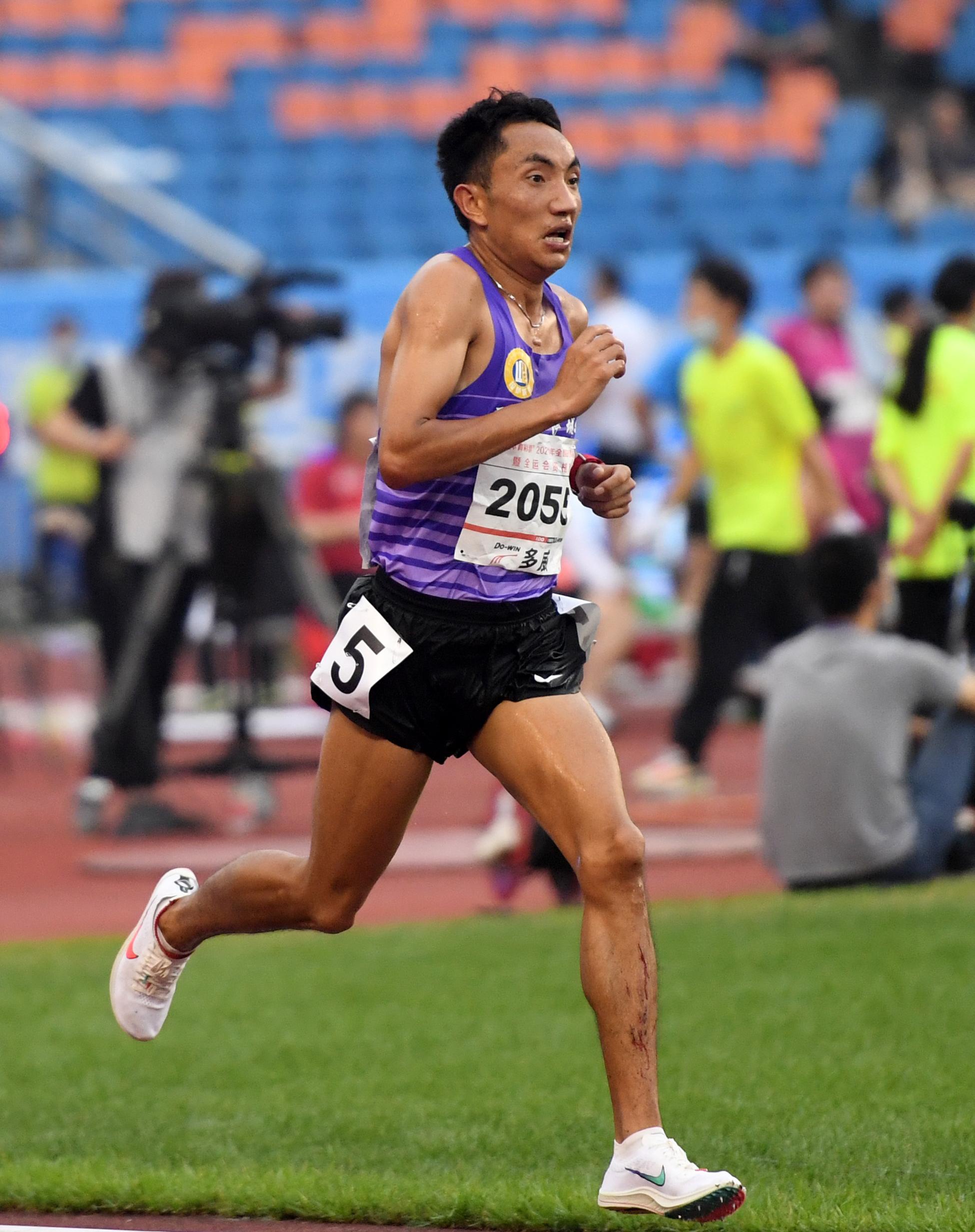 田径——全国锦标赛:多布杰获男子10000米冠军