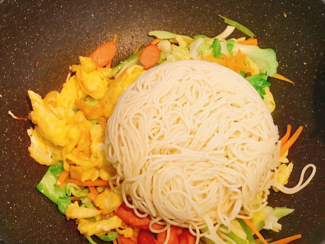 好吃的日式炒面,营养又美味,省时又方便
