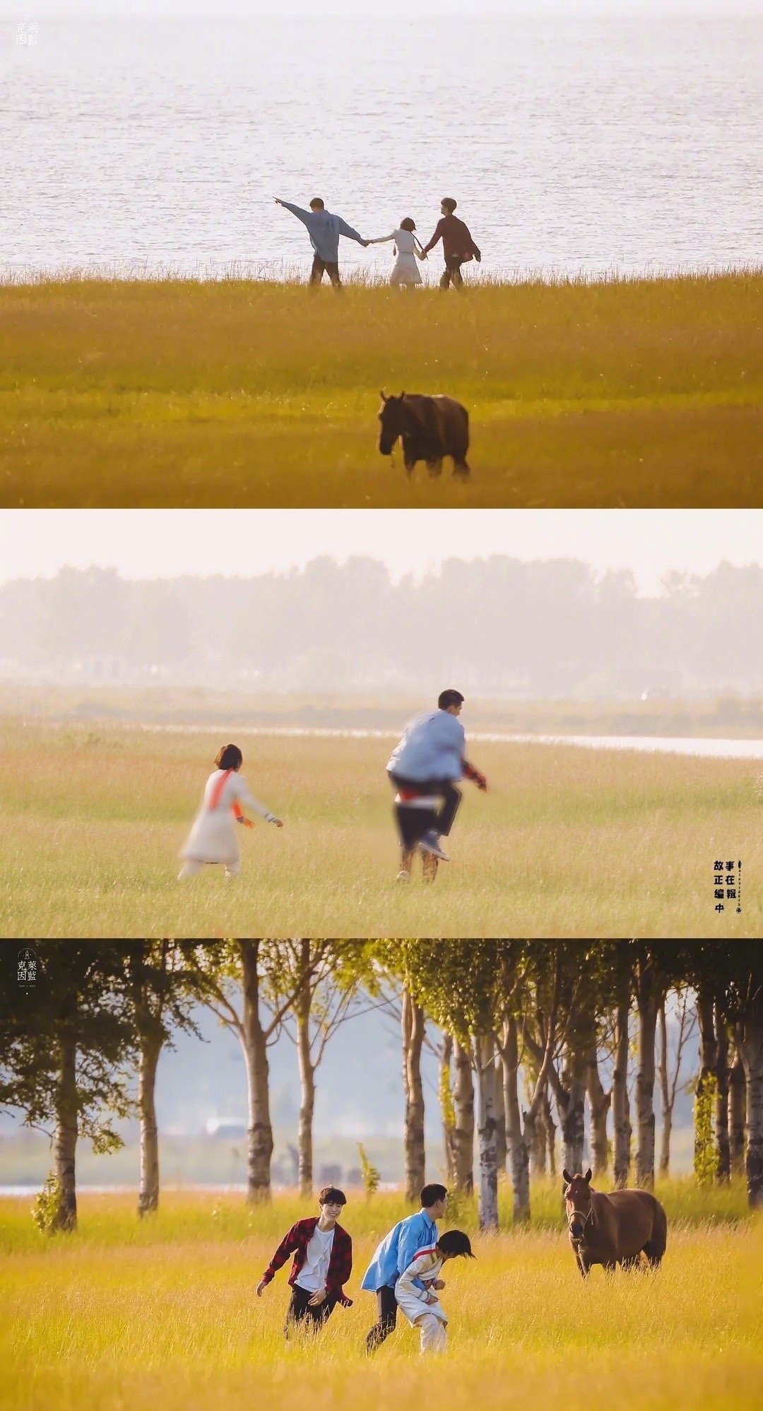 左肩有你草原路透这氛围感绝了