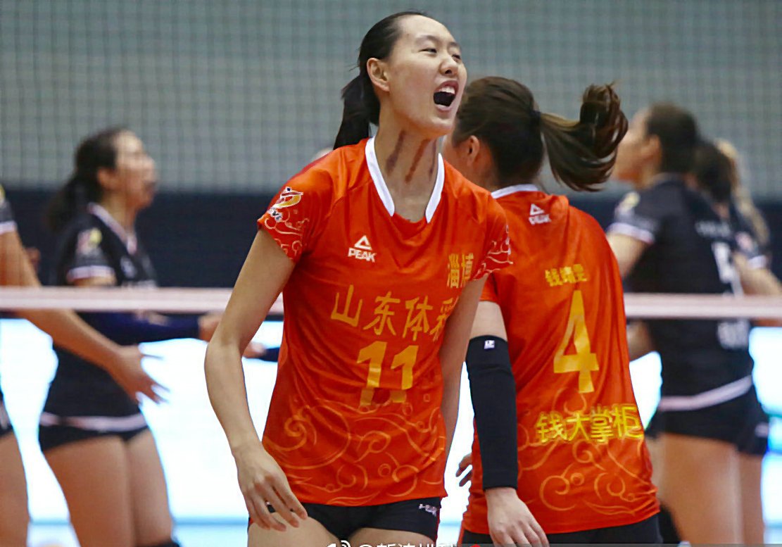 山东女排各个位置都不乏人才几乎都处于超标状态