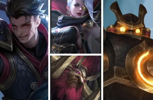 并没有什么特殊的外观与特效,分别是狂铁御狮,米莱狄御霄,牛魔御旌