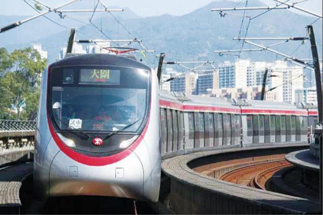 27 日,伴随中车长春轨道客车股份有限公司自主研发制造的香港沙中线