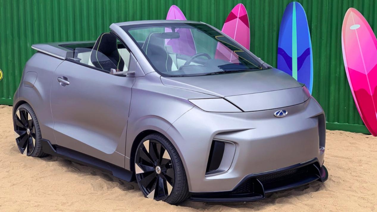 科技与萌趣相结合奇瑞小蚂蚁敞篷版亮相