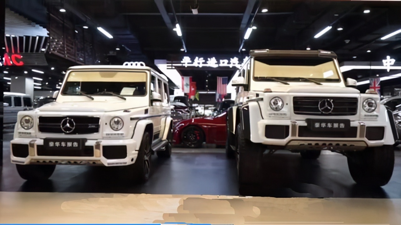 都是大g,奔驰g500和g500 4×4价格差距那么大,你喜欢哪一款?