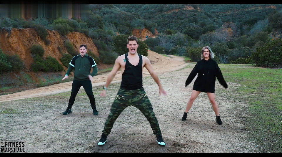 marshall小马哥绝对是我俩最爱的油管有氧舞up主!