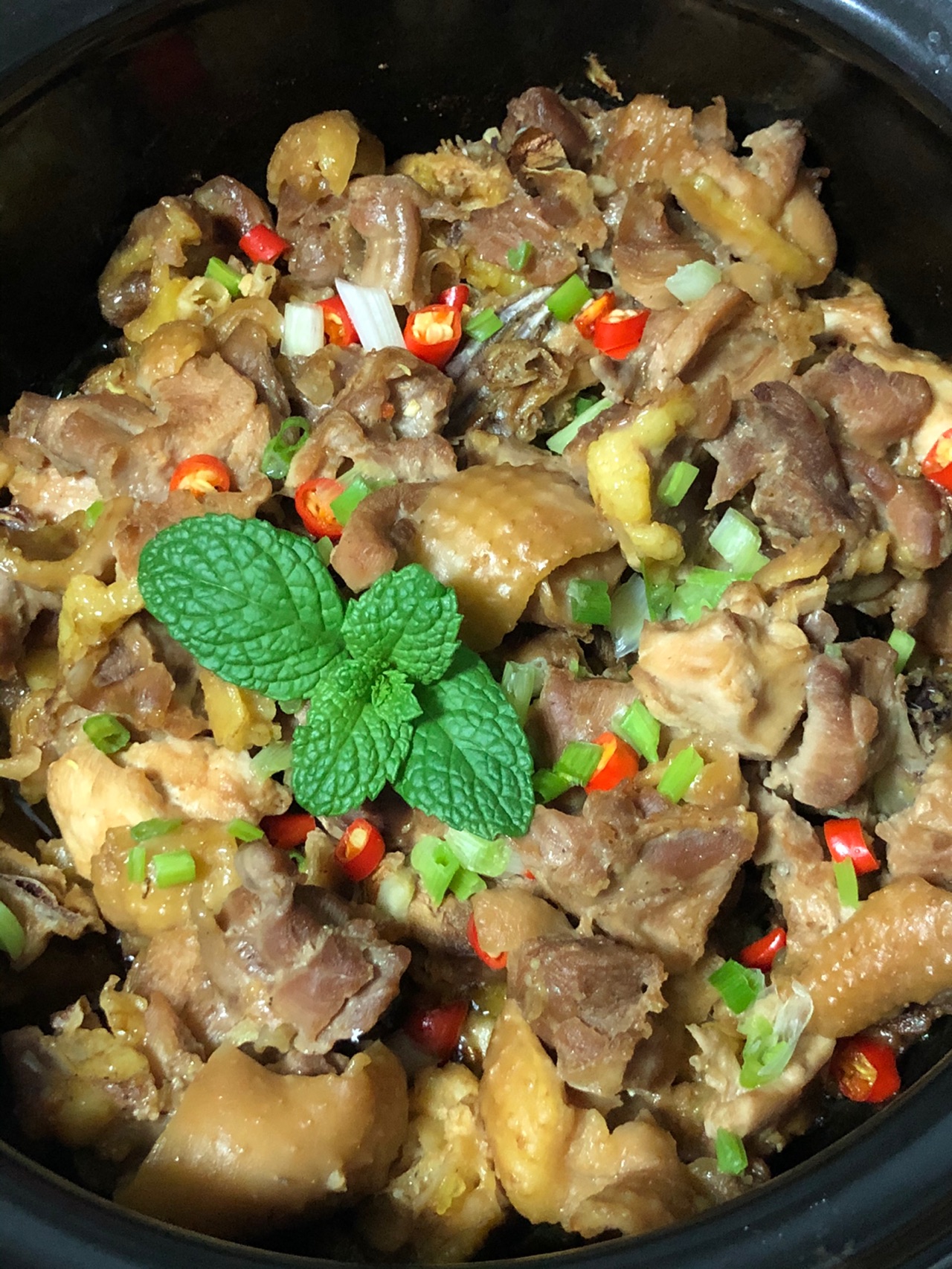 沙姜焗鸡健康好吃美味营养