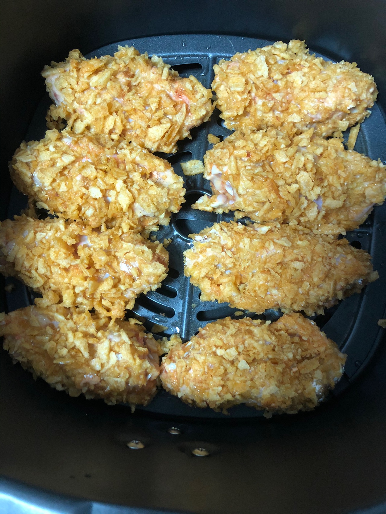 网红薯片鸡翅做法简单香酥美味