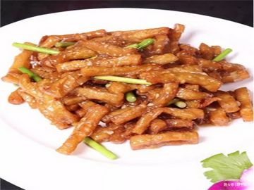 美食推荐:堂煎嫩牛肉,焦熘饹馇,铁板香菇包制作方法