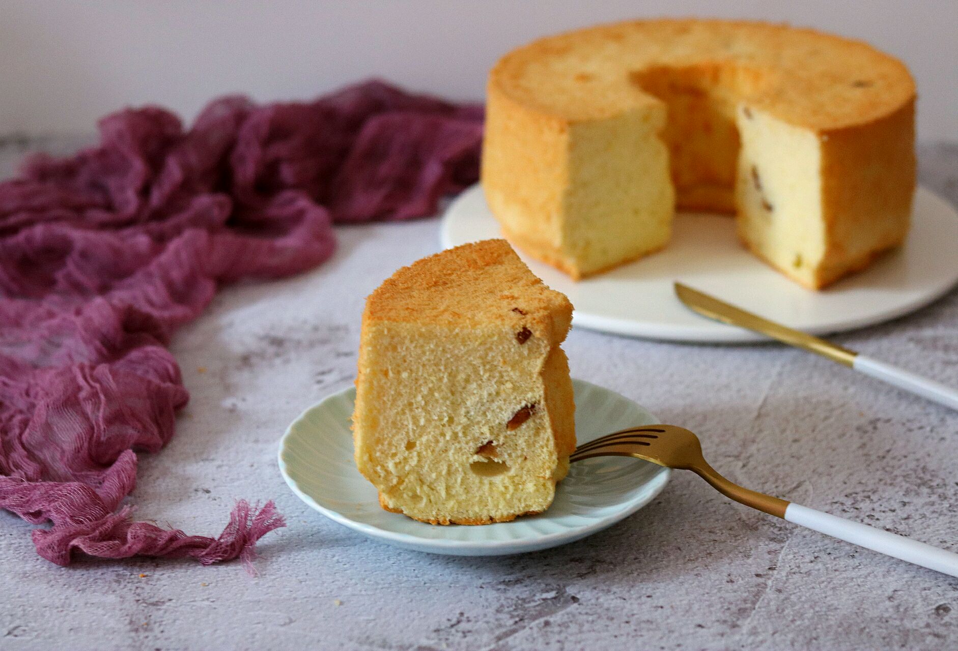 枣泥戚风蛋糕:松软可口又浓郁,做法简单,步骤详细,快来学一学