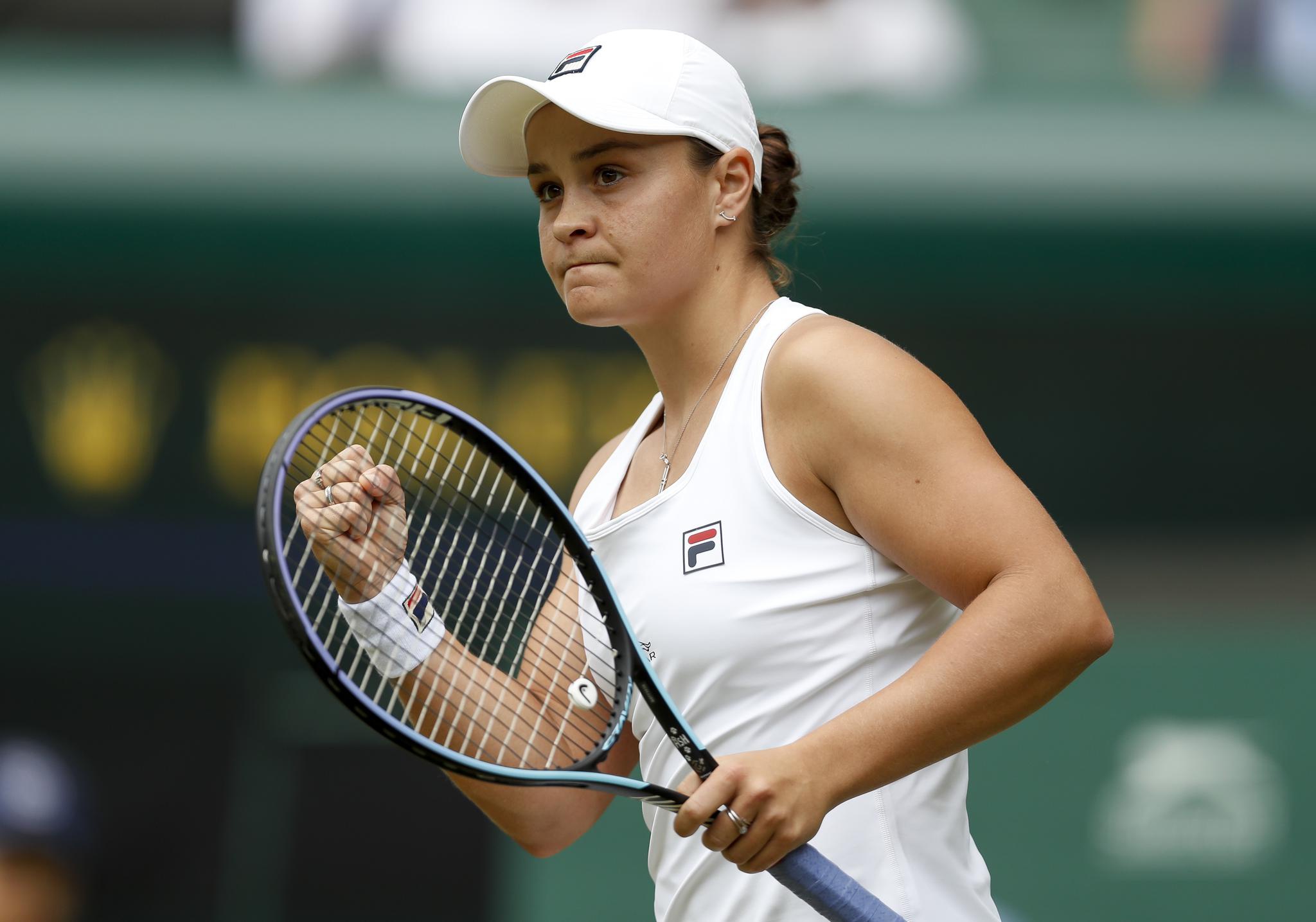 网球温网巴蒂进入女单第三轮