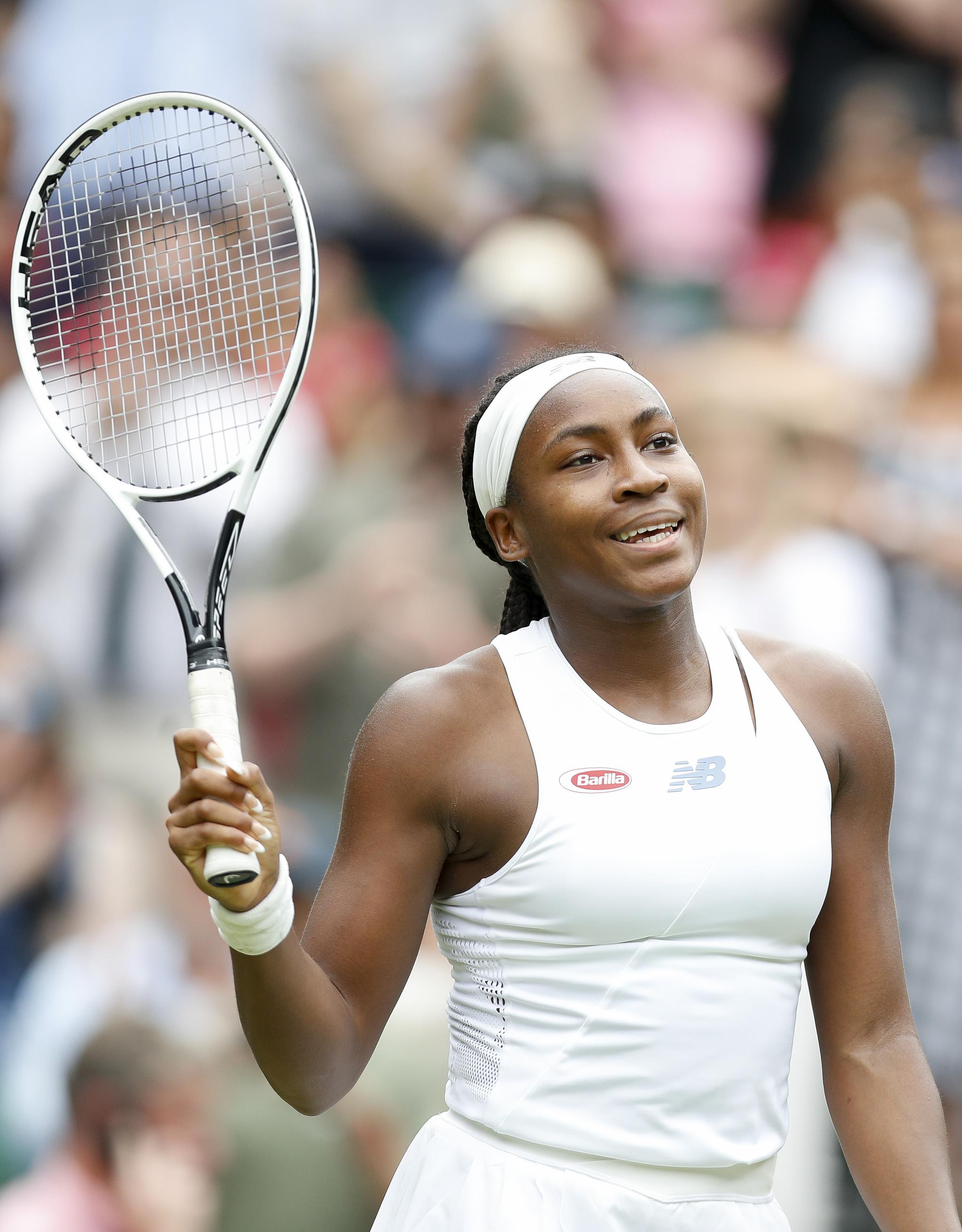 网球——温网:高芙晋级女单第三轮