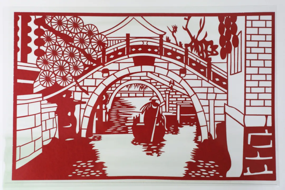 文化枣庄 | 剪纸里的台儿庄古城|双桥|台儿庄|古城_新浪新闻