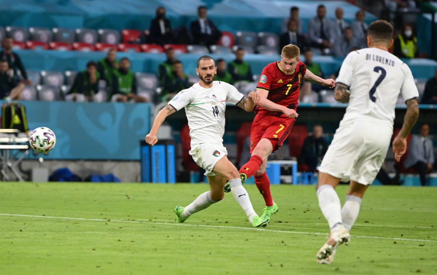 1-1,2-1!西班牙意大利相聚半决赛,欧洲杯决赛之战隐然浮现