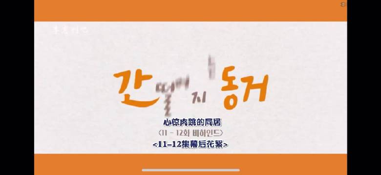 11-12集中字花絮