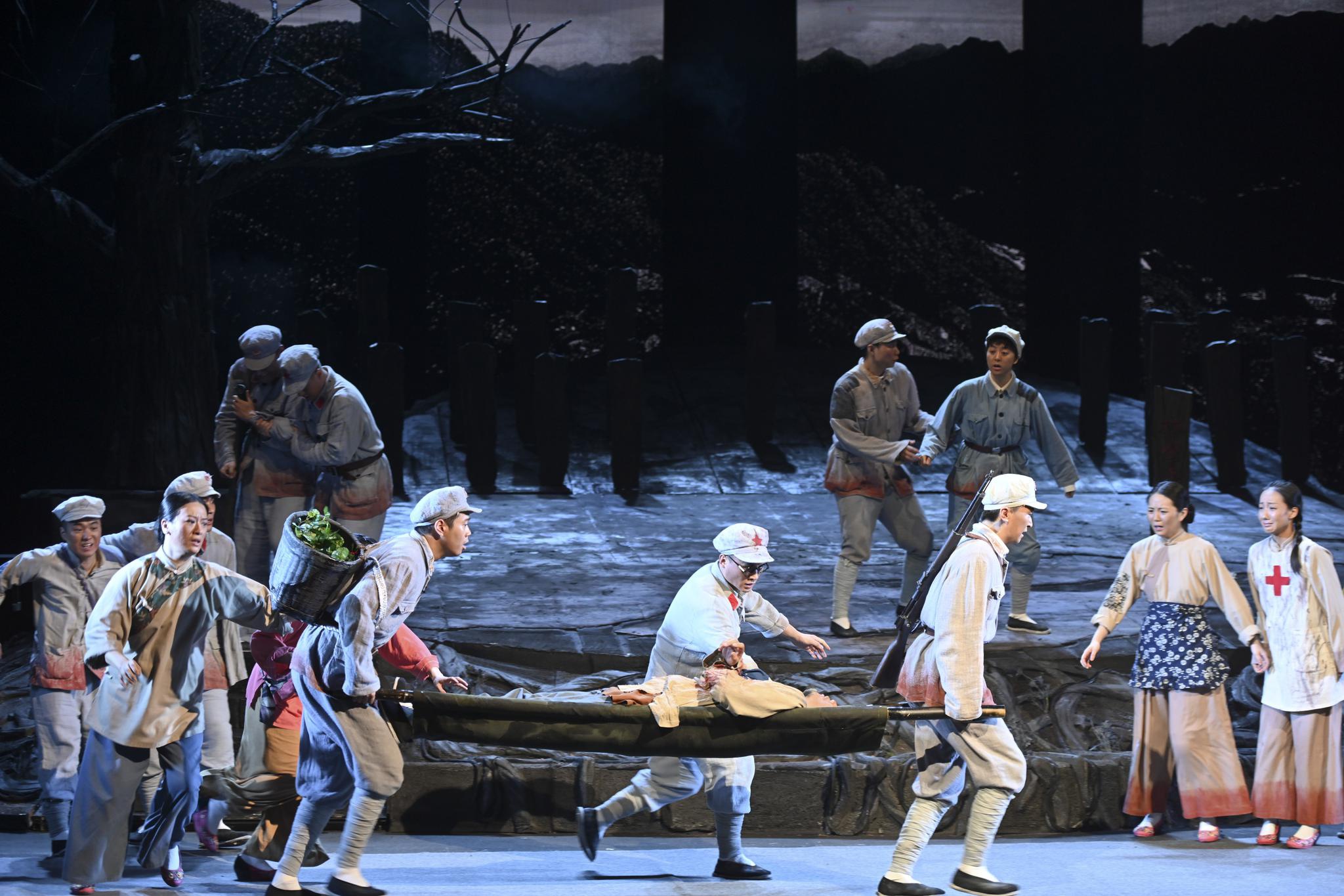 《红军·1343》在福建福州试演成功|福州市|红军·1343|话剧_新浪新闻