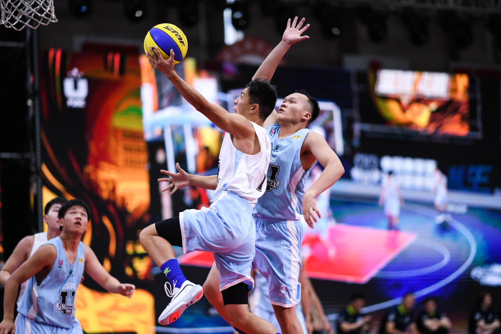 大学生3×3篮球比赛血脉喷张!高校可借此机会丰富校内比赛形式!