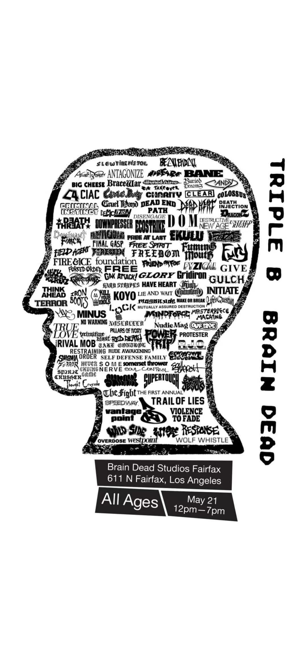 brain dead 一些有趣的印花设计