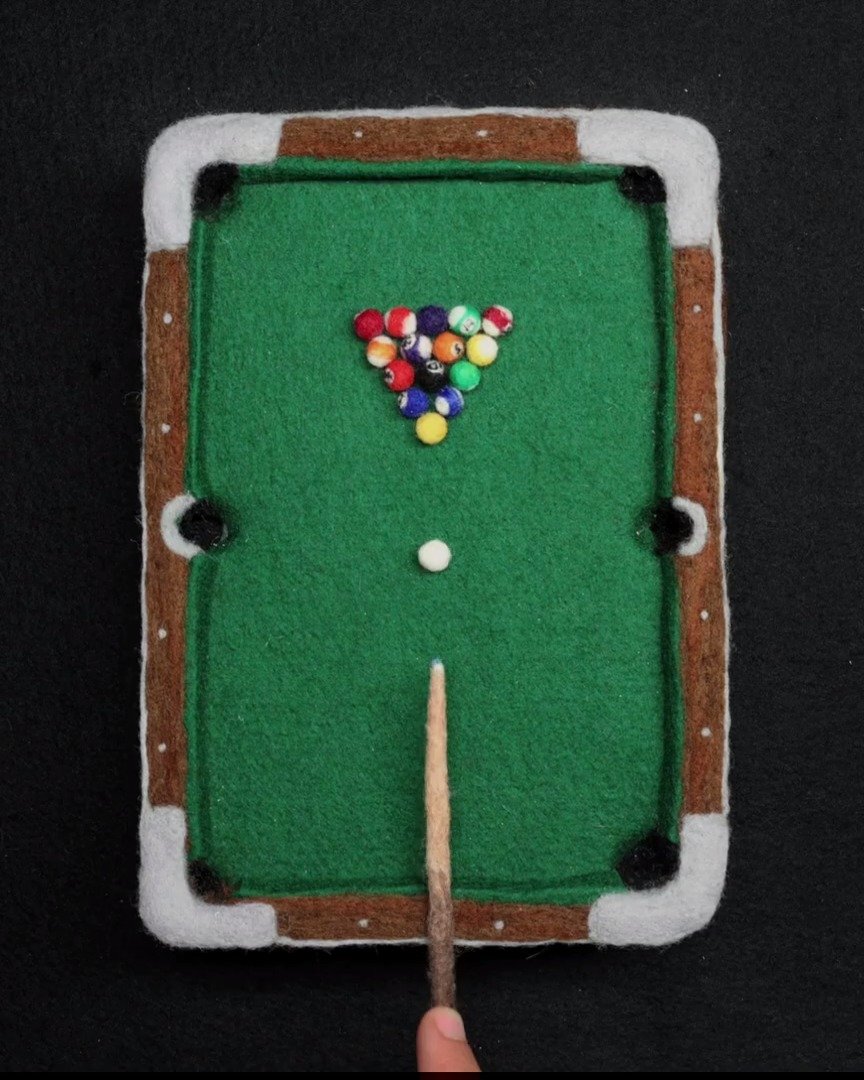 来场毛毡台球 (andrea love)