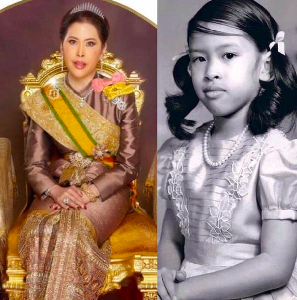 高调迎64岁生辰,粉色蕾丝衬衫贼显嫩|朱拉蓬|公主|蕾丝_新浪新闻