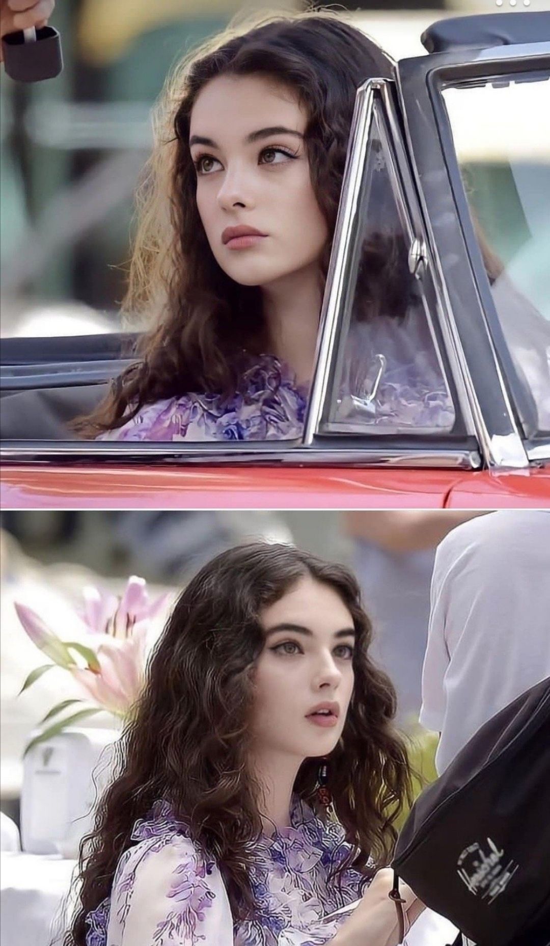 莫妮卡贝鲁奇和女儿拍写真,母女太美似姐妹,网友:基因太强大了