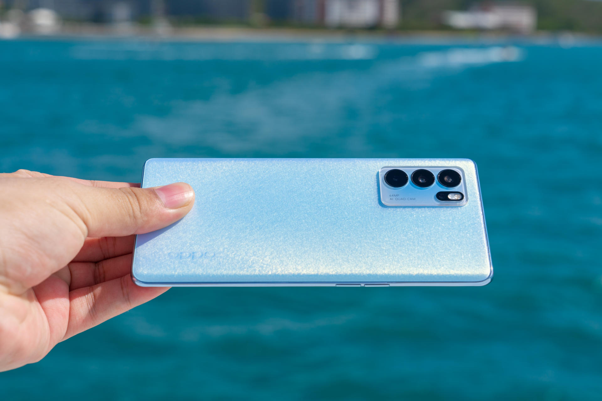 opporeno6pro夏日晴海别样清新