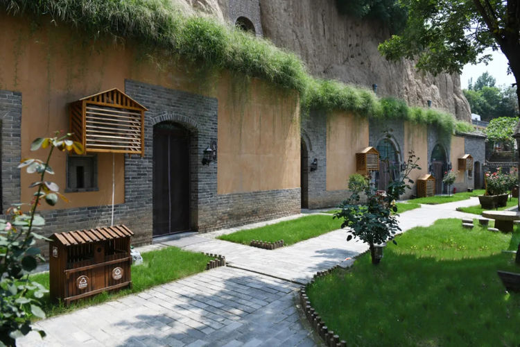 天桥|窑洞|村子_新浪新闻