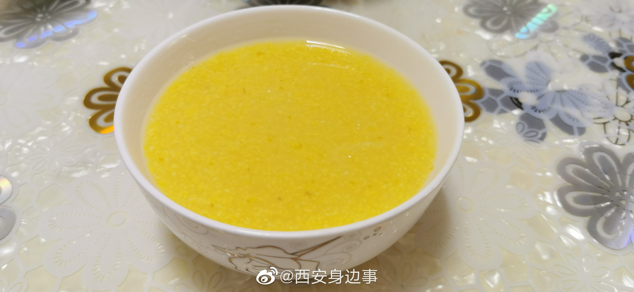 大家早餐都吃的什么呢?玉米稀饭的有木有