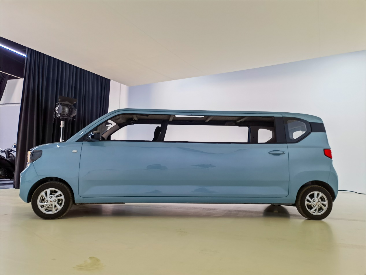 这次能上牌吗?实拍五菱宏光big ev