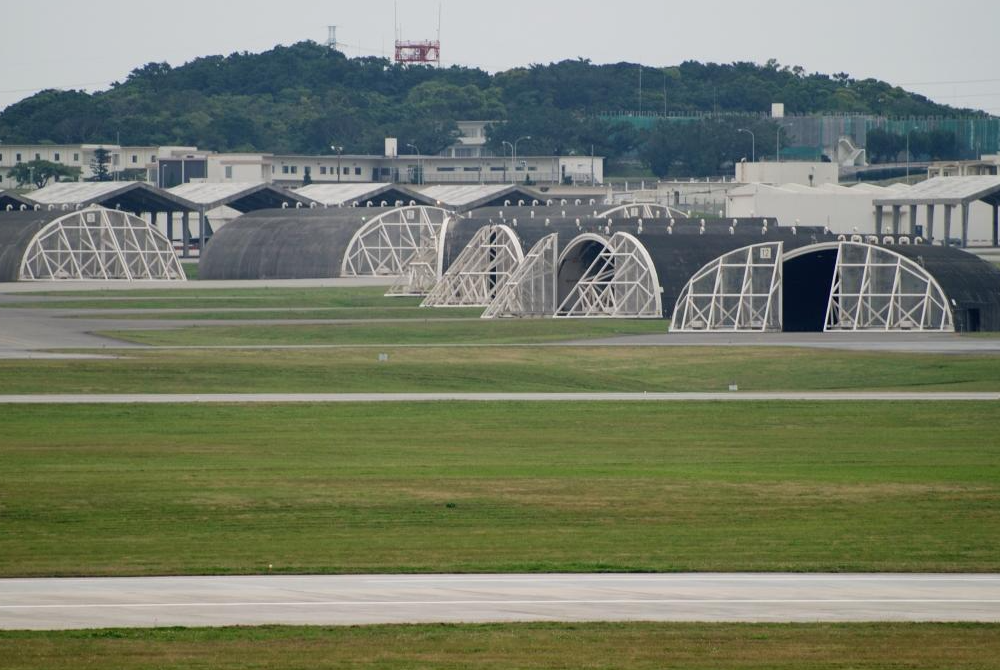 图为嘉手纳空军基地