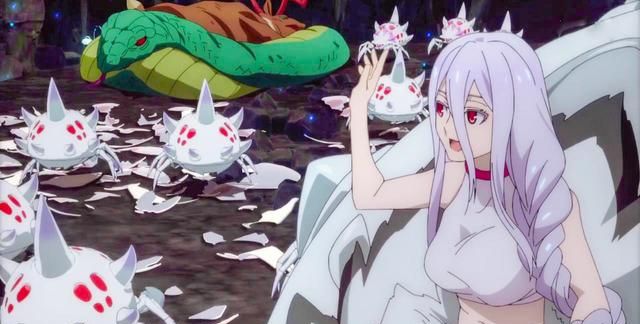 转生成蜘蛛又怎样蜘蛛娘不说话是女神一开口形象崩了