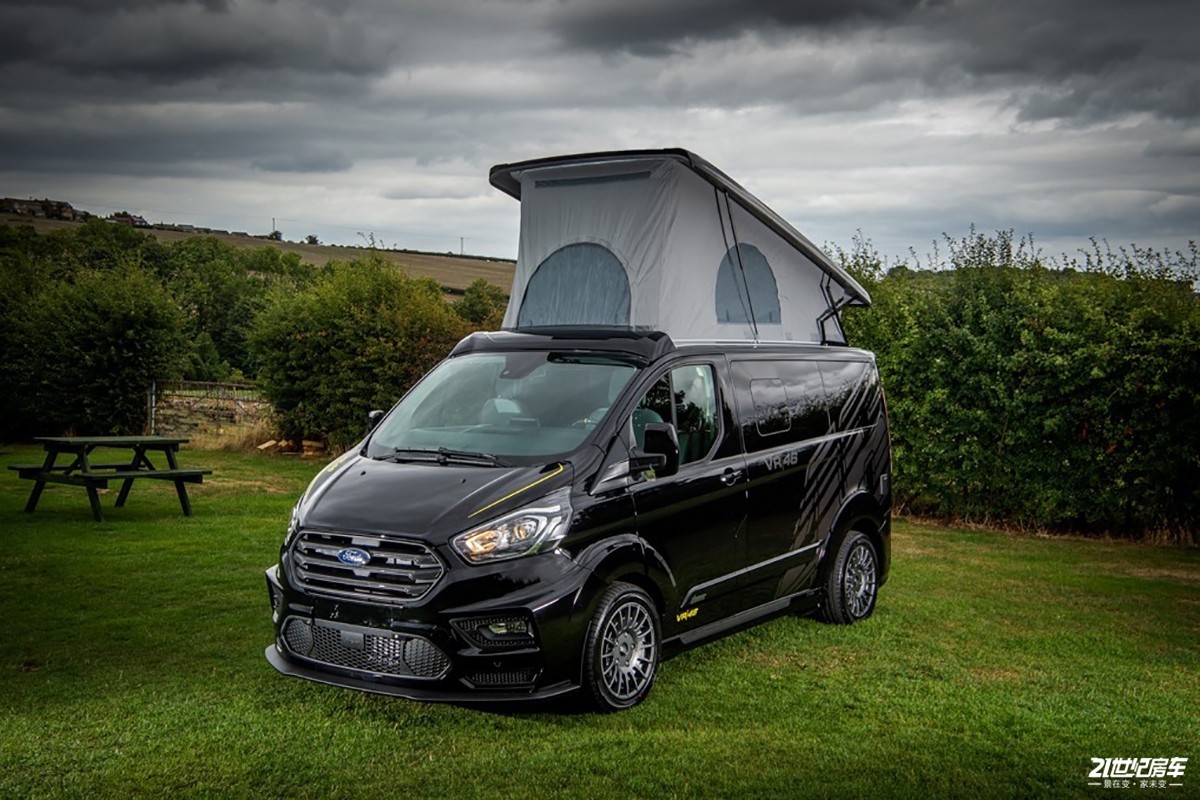 打个样?全身黑化运动套件,这样改装的福特房车够酷炫